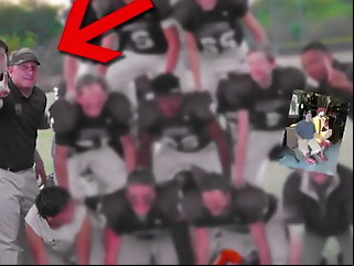 married bubble butt coach takes players